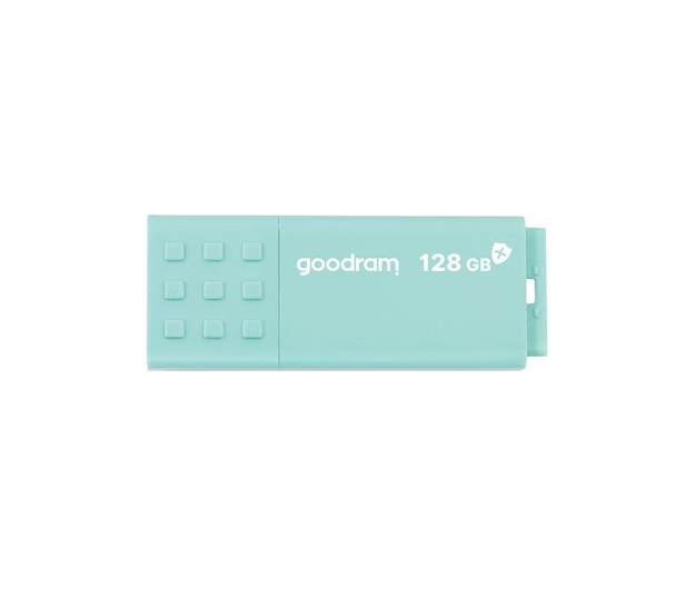 GOODRAM 128GB UME3 CARE USB 3.0 turkusowy - 694623 - zdjęcie 3